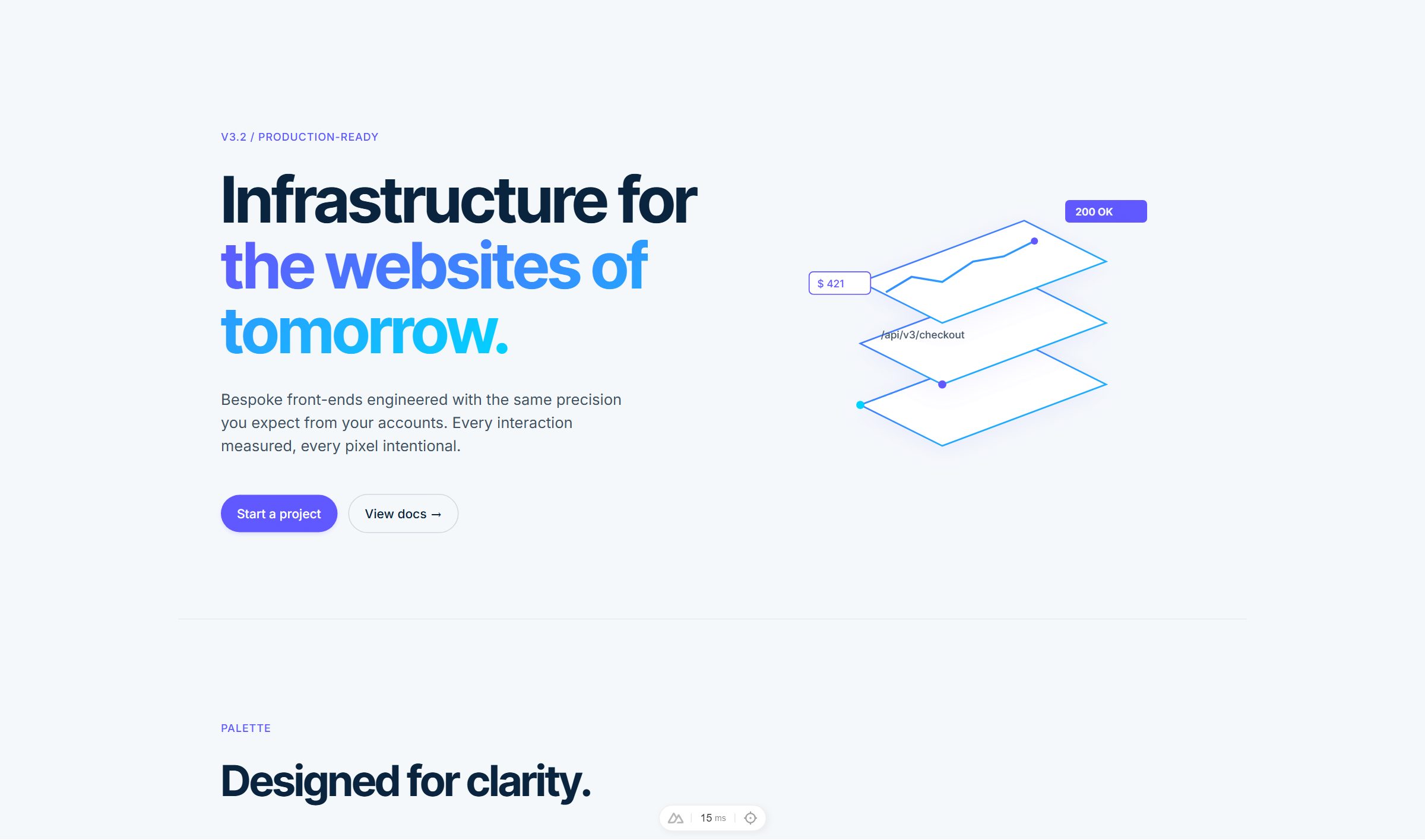 Stripe Wireframe preview